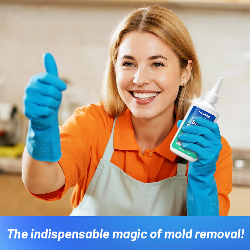 Overnight Mold Killer Gel! Erases Stubborn Mold in 15 Min, Eco Safe for Your Family
