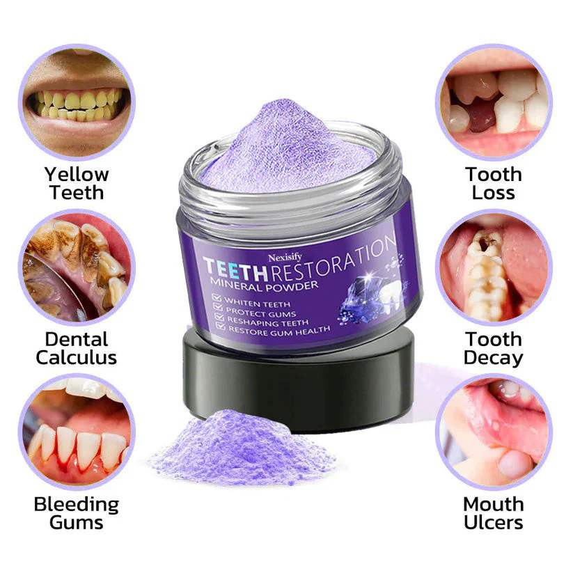 TeethRestoration Mineral Powder🦷 (🎁Flash Sale - Don’t Miss Out)